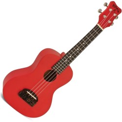 Kohala KT-SRD Tiki Uke Red Ukulele Soprano