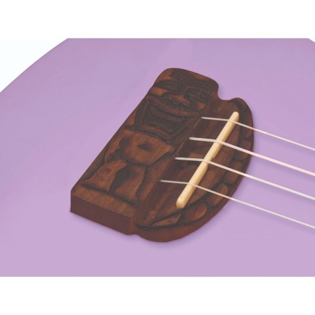 Kohala KT-SPU Tiki Uke Purple Ukulele Soprano