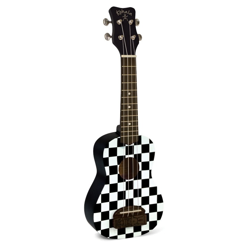 Kohala KT-SCB Tiki Uke Checkboard
