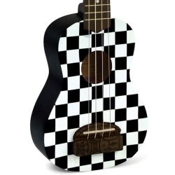Kohala KT-SCB Tiki Uke Checkboard