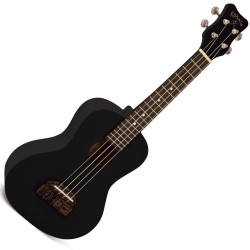Kohala KT-CBK Tiki Uke Black Ukulele Concerto