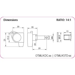 Ortega OTMUKDC-CR
