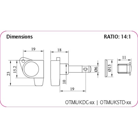Ortega OTMUKDC-CR