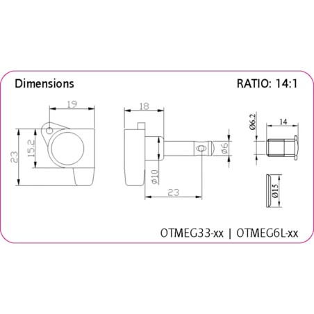 Ortega OTMEG6L-GO