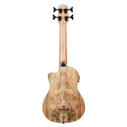 Kala UBASS-SP-MAPL-FS Spalted Maple Elettrificato C/borsa