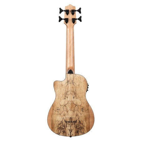 Kala UBASS-SP-MAPL-FS Spalted Maple Elettrificato C/borsa