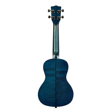 Kala KA-CEMB Ukulele Concerto Exotic Mahogany Blue C/borsa