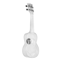 Kala KA-SWT Ukulele Soprano Waterman Transparent Ice C/borsa