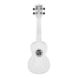 Kala KA-SWT Ukulele Soprano Waterman Transparent Ice C/borsa