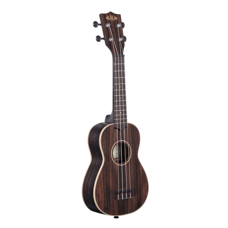 Kala KA-EBY-S Ukulele Soprano Striped Ebony C/borsa