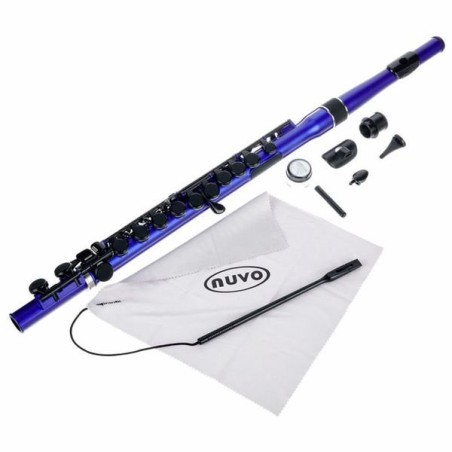 NUVO Student Flute Blue/black