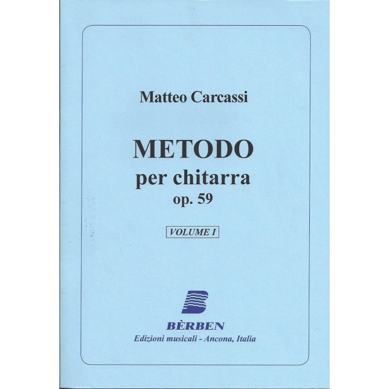 Carcassi Metodo Per Chitarra Op. 59