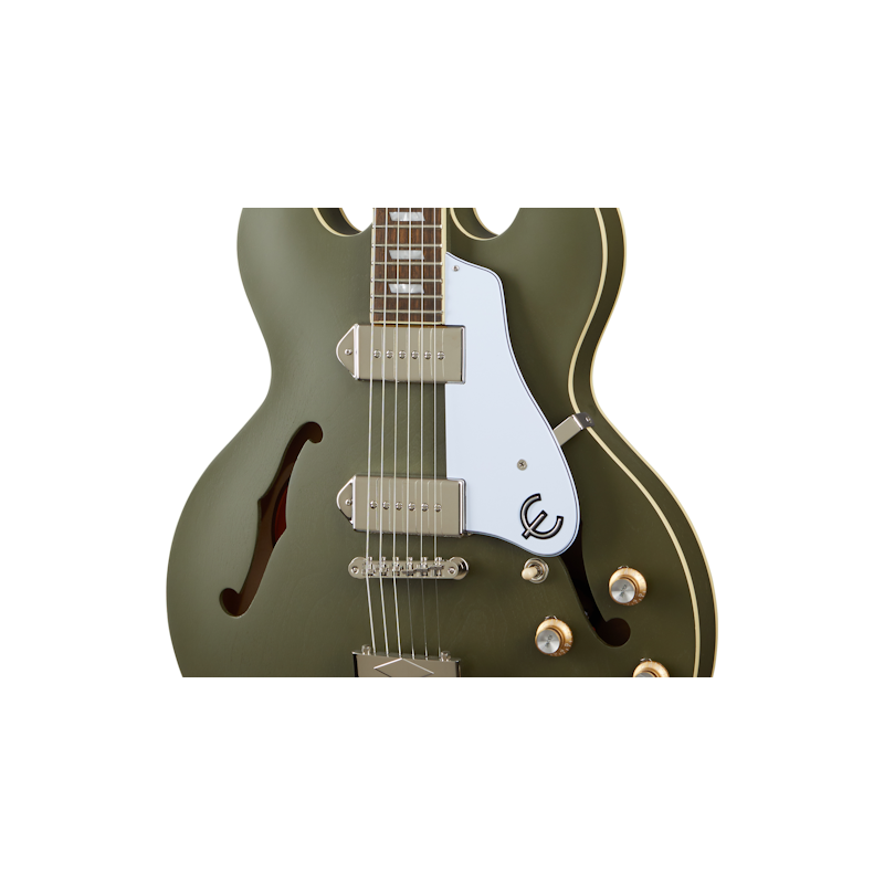Epiphone Casino Worn Worn Olive Drab