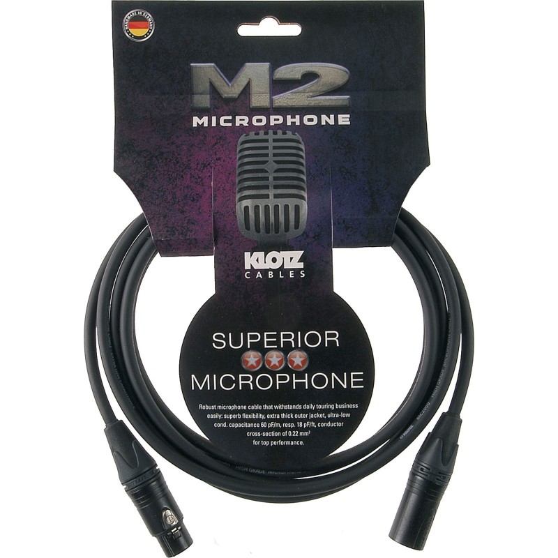 KLOTZ M2FM1-1500 Microphone Cable