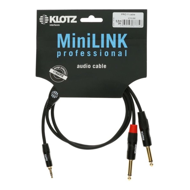 KLOTZ KY5-090 MiniLink Pro Y-Cable