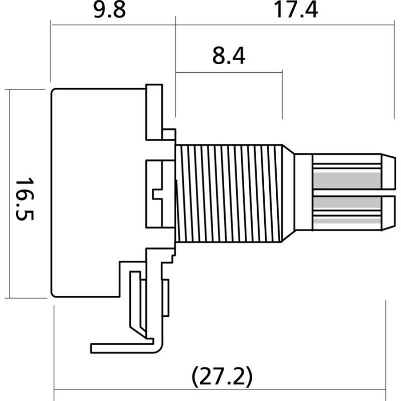YELLOW PARTS EZ1197B Potenziometro Lineare