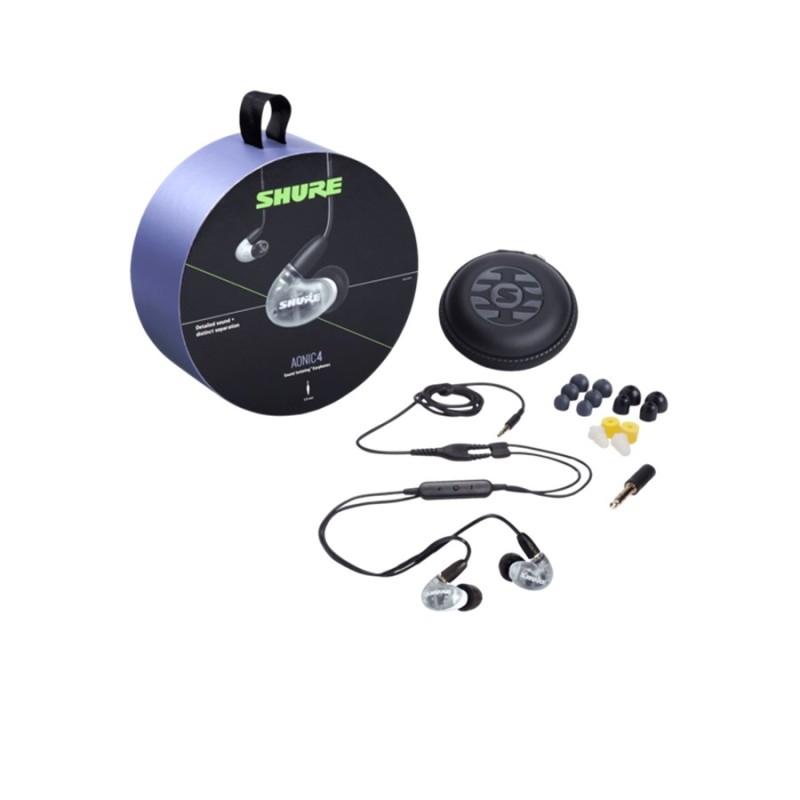 SHURE SE42HYW+UNI-EFS Aonic 4 Gray/White