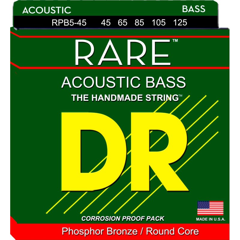 DR Strings RPB5-45 Rare