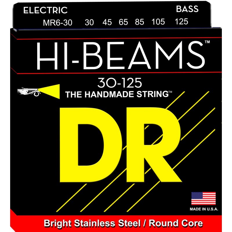 DR Strings MR6-30 Hi-Beam