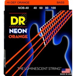 DR Strings NOB-40 Neon Orange