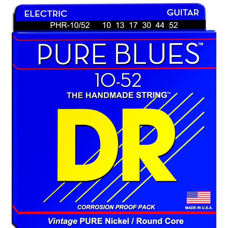 DR Strings PHR-10/52 Pure Blues