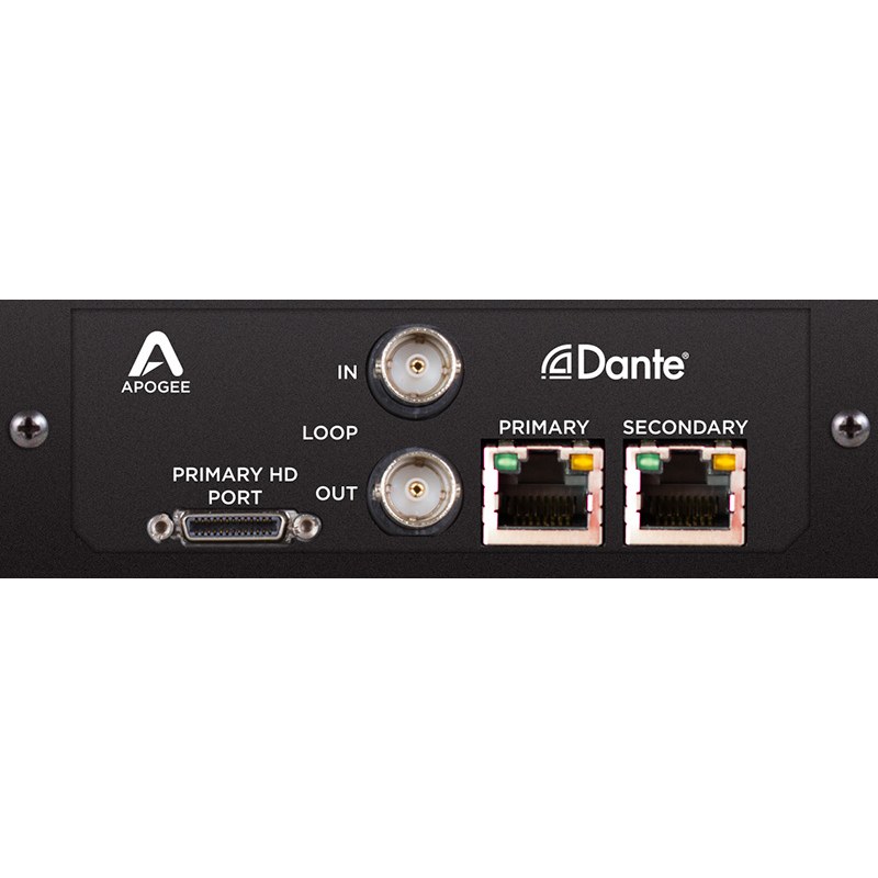 Apogee Symphony I/O Mk II Dante + HD Option Card
