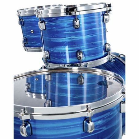 TAMA Starclassic Walnut/Birch 22" Lacquer Ocean Blue Ripple WBS42S-LOR