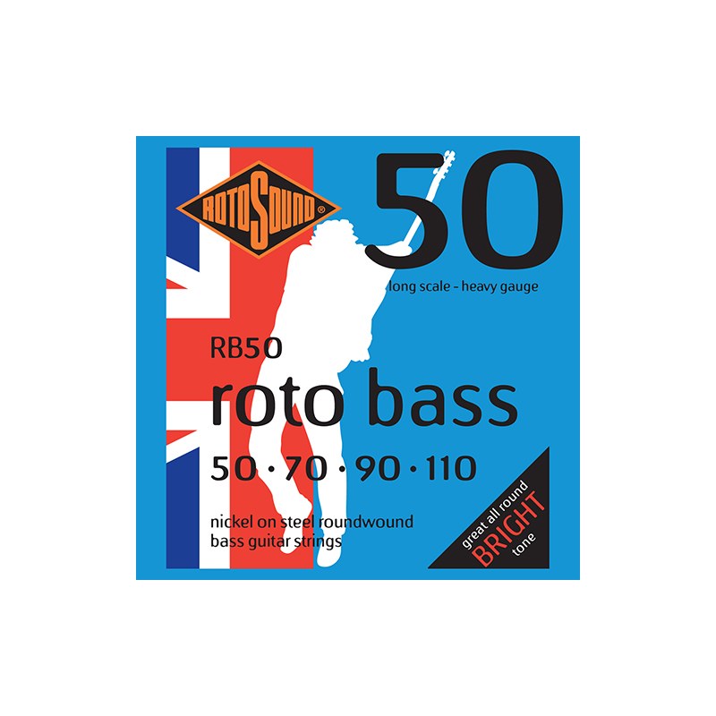 Rotosound RB50 Roto Bass Nickel Heavy 50-110