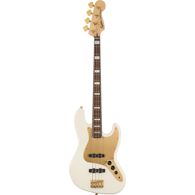 Squier 40th Anniversary Jazz Bass Gold Ed OW