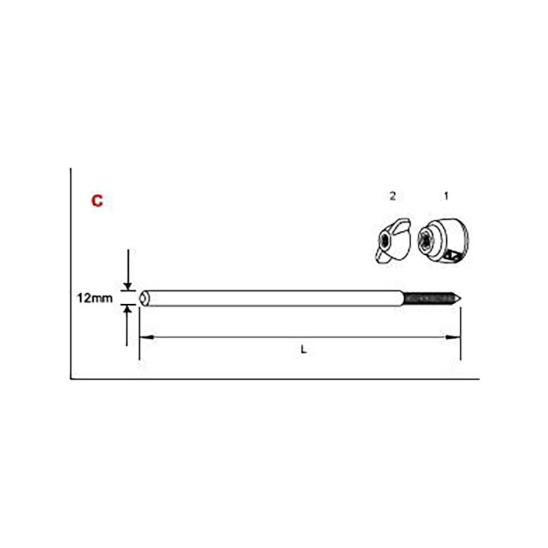 TAMA MSPRSC4BNP 2 Pezzi