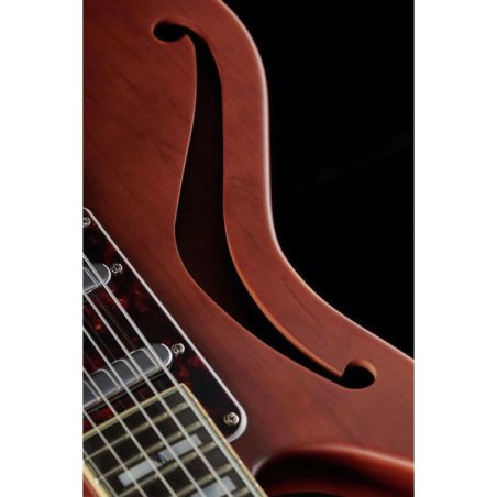 D'Angelico Deluxe Bedford SH (with Tremolo) Matte Walnut
