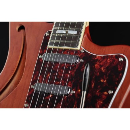D'Angelico Deluxe Bedford SH (with Tremolo) Matte Walnut