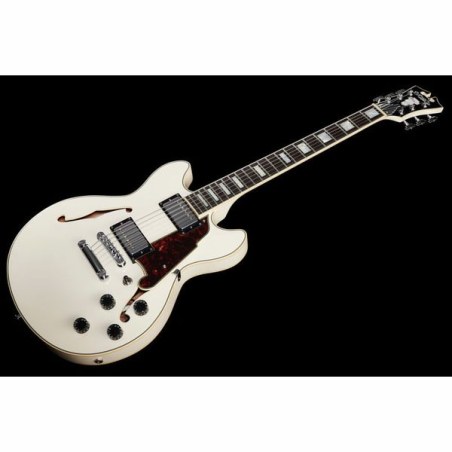 D'Angelico Premier Mini DC Champagne Stopbar