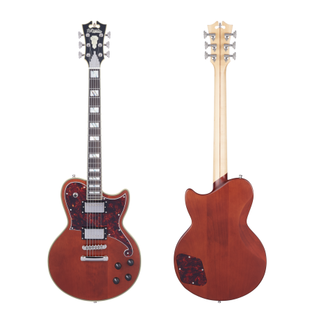 D'Angelico Deluxe Atlantic Matte Walnut