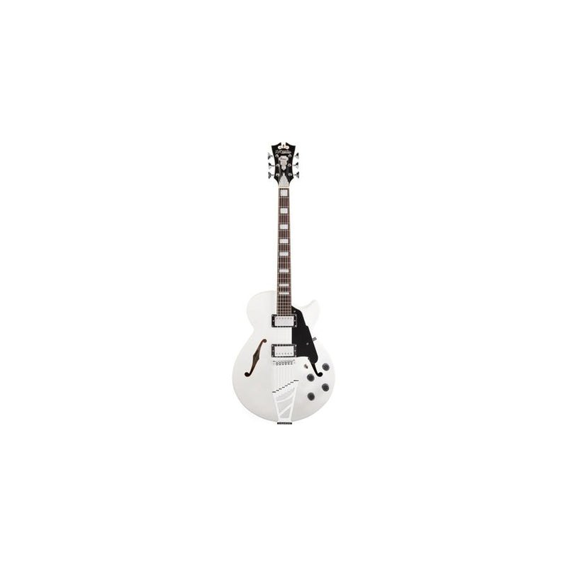 D'Angelico Premier SS White Stairstep