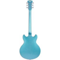 D'Angelico Premier Mini DC Ocean Turquoise Stopbar