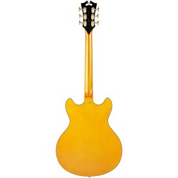 D'Angelico Excel DC Vintage Natural Stopbar
