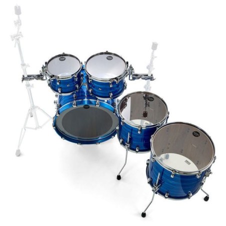 TAMA Starclassic Walnut/Birch 22" Lacquer Ocean Blue Ripple WBS52RZS-LOR