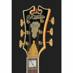 D'Angelico Excel Mini DC Vintage Natural Stopbar