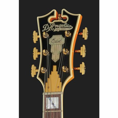 D'Angelico Excel Mini DC Vintage Natural Stopbar