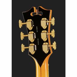 D'Angelico Excel Mini DC Vintage Natural Stopbar