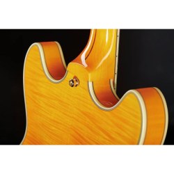 D'Angelico Excel Mini DC Vintage Natural Stopbar