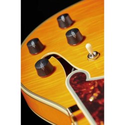 D'Angelico Excel Mini DC Vintage Natural Stopbar