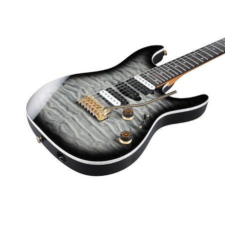 Ibanez AZ47P1QM-BIB Black Ice Burst