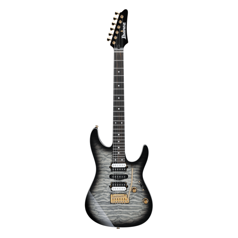 Ibanez AZ47P1QM-BIB Black Ice Burst