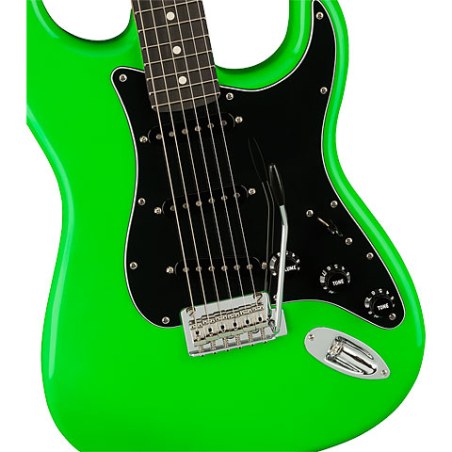 Fender Ltd Ed Player Stratocaster EBY Neon GRN