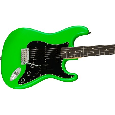 Fender Ltd Ed Player Stratocaster EBY Neon GRN