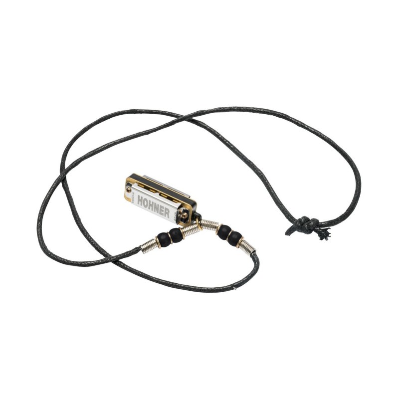 Hohner Mini Harp Necklace Black