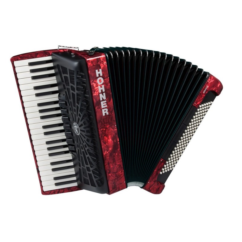 Hohner Bravo III Red