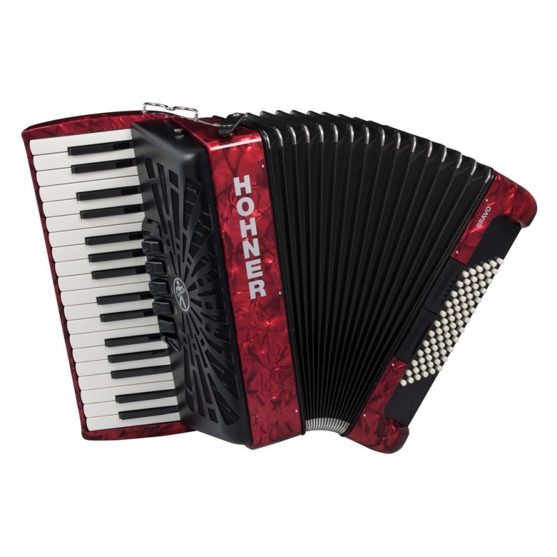 Hohner Bravo III Rosso